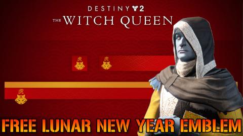 Destiny 2: FREE Luna New Year EXCLUSIVE Emblem! "Anno Pan...