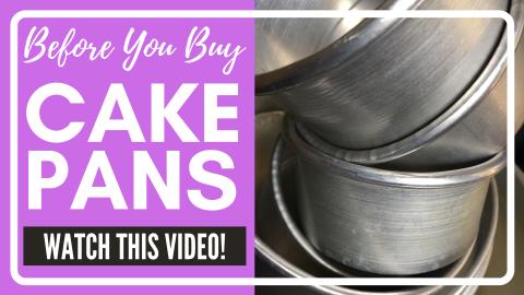 How to Buy Cake Pans | Tips for Cake Decorating Beginners...