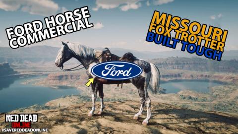 FORD HORSE Get Yourself A Missouri Fox Trotter in Red Dea...