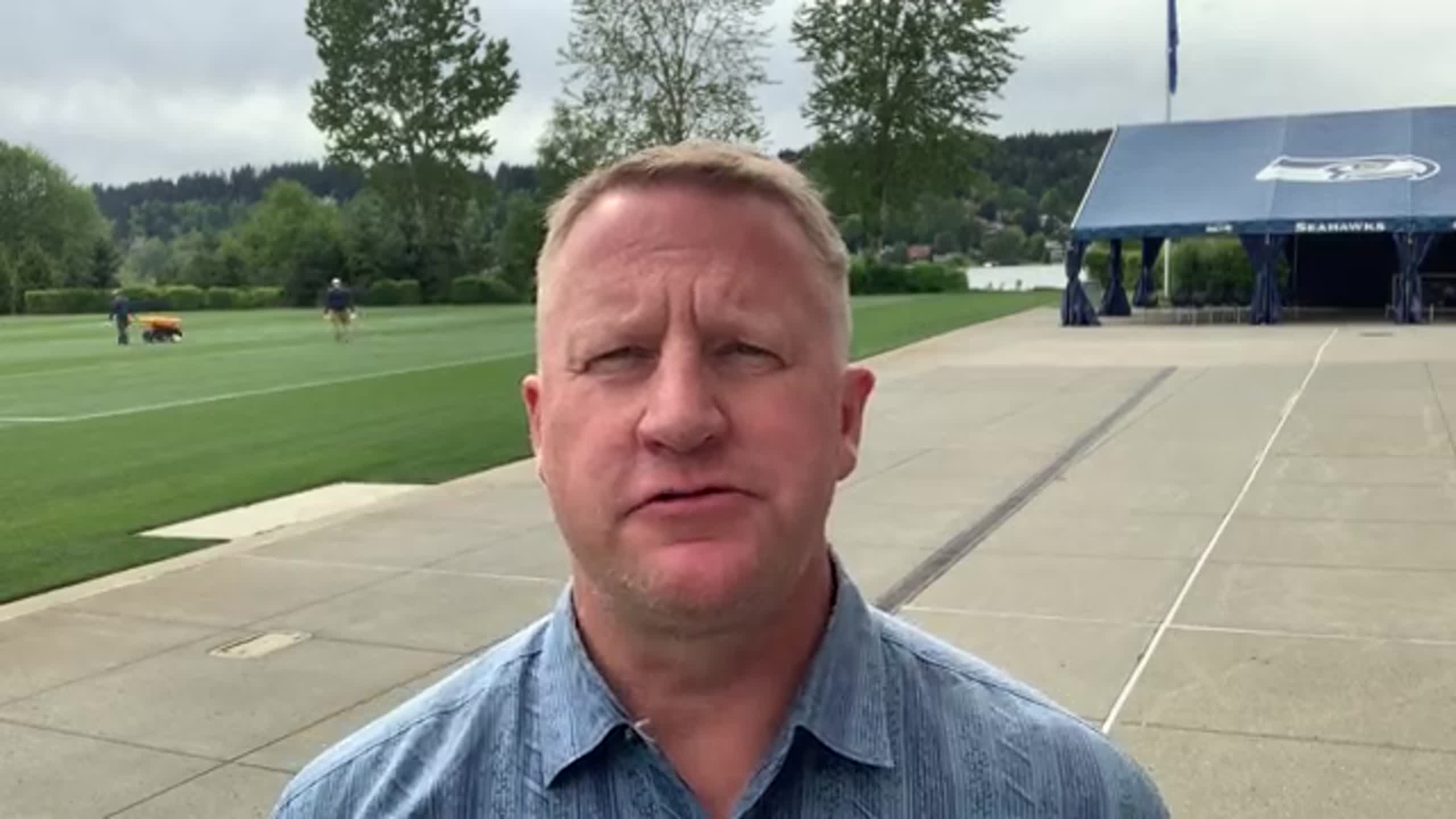 What we learned from the 1st day of the Seahawks' Mike Macdonald era 