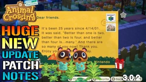 Animal Crossing: New Horizons HUGE New Update Gives Us FR...