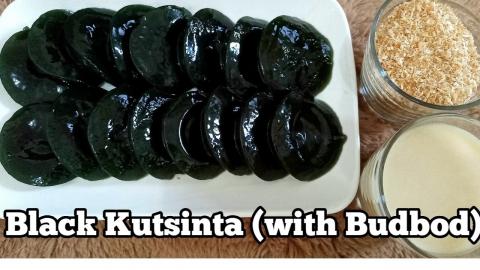 BLACK KUTSINTA WITH BUDBOD (PANG NEGOSYO) | How to make B...