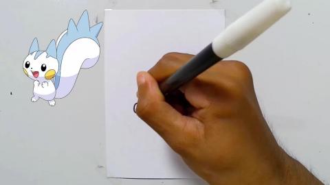 Draw Pokemon pachirisu shorts