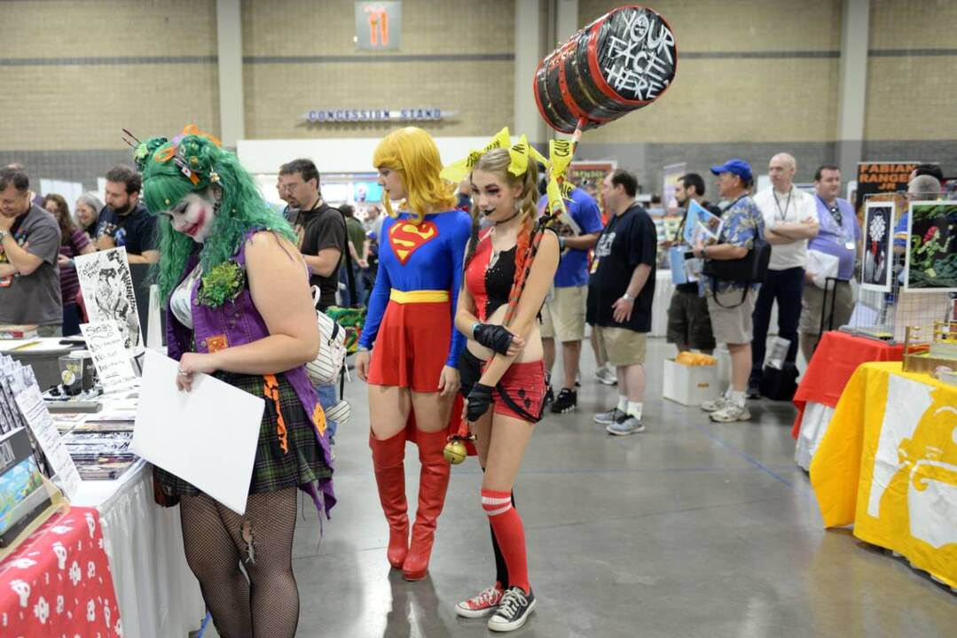 See folks dressed as your favorite comic book heroes Fresno Bee