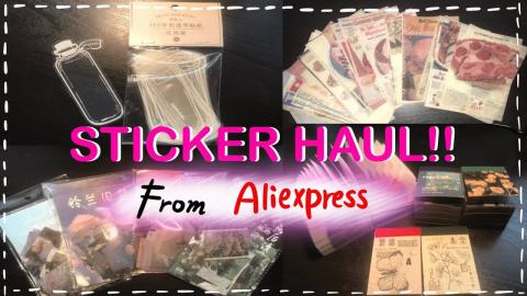 My AMAZING stickers for journal collection (2021)