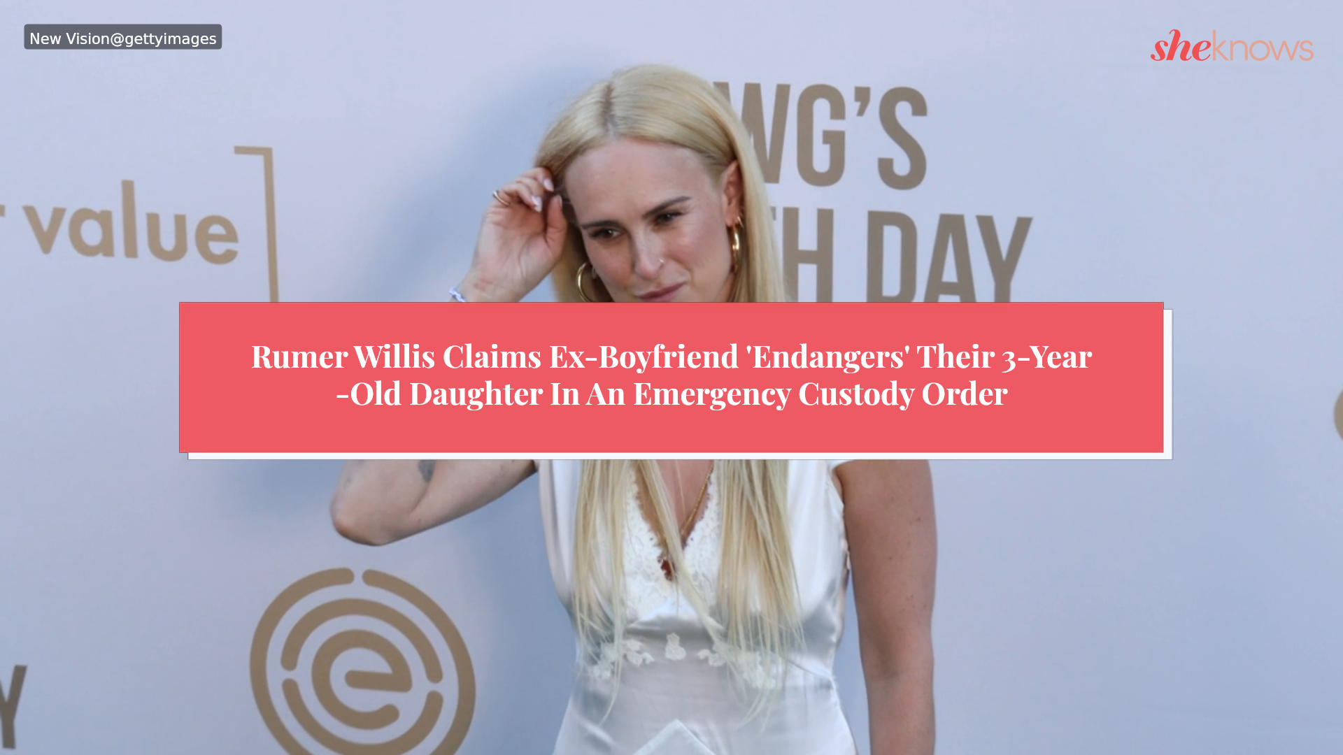Rumer Willis Claims Ex-Boyfriend 'Endangers' Their 3-Year-Old Daughter In An Emergency Custody Order