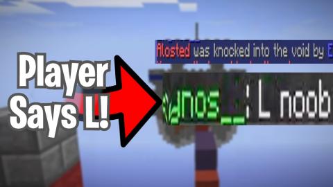 What to do if someone says L