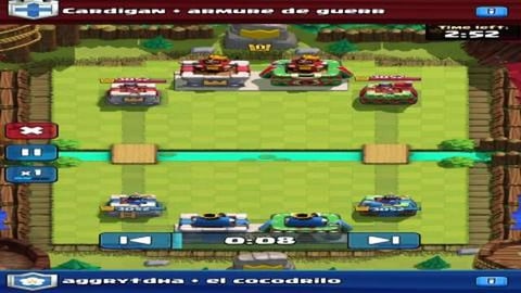 Clash Royale: 4/2 gameplay (teamwork)