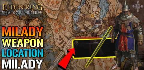 Elden Ring: "Milady" New Shadow Of The Erdtree Weapon! Ho...