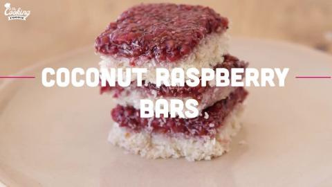 Coconut Raspberry Bars