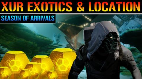 XUR NEW EXOTICS & LOCATION | Where Is XUR Today? Season O...