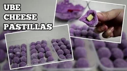 UBE CHEESE PASTILLAS _ Pinoy Food _ Taste Buds PH