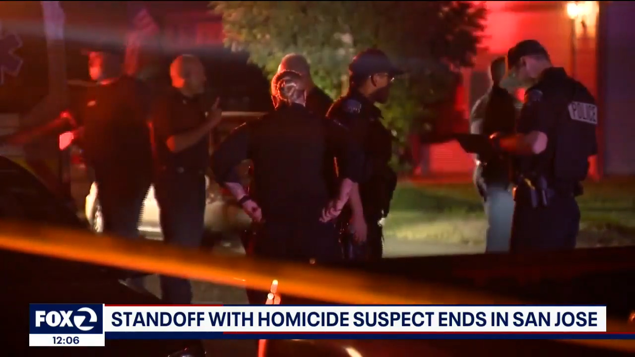 San Jose double homicide suspect dies after police standoff | Modesto Bee