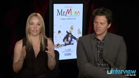 Hayes MacArthur & Andrea Anders On Mr. Mom
