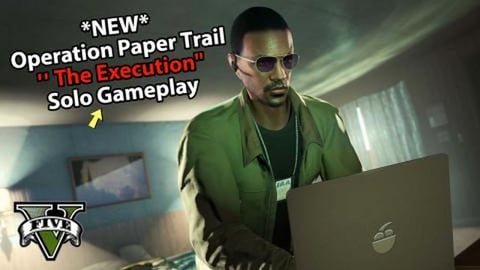 NEW Operation Paper Trail ''The Extraction'' in GTA Onlin...