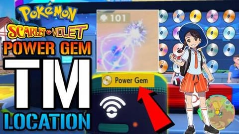 Pokemon Scarlet & Violet "Power Gem" TM! Where To Find It...