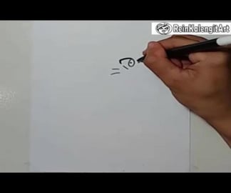 Drawing anime character boruto chibi #shorts