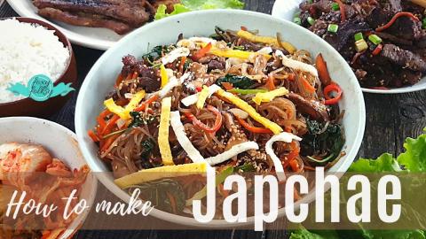 How to make KOREAN JAPCHAE