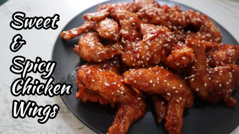 Sweet and Spicy Chicken Wings | Taste Buds PH