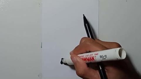 Drawing Graffity Character flaming skull