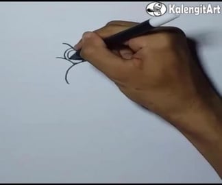 draw teddy bear devill graffiti character #shorts