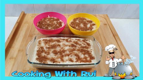 Rice Pudding Portuguese Style - Arroz Doce