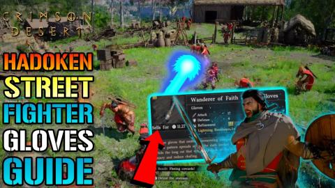 Crimson Desert: HADOKEN Street Fighter Gloves Are OP! How...