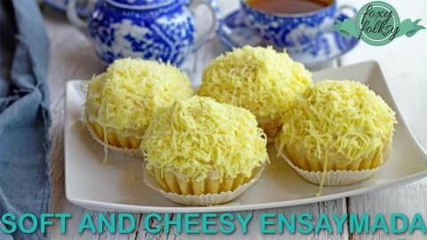 Soft and Cheesy ENSAYMADA  | FOXY FOLKSY - Filipino Recip...