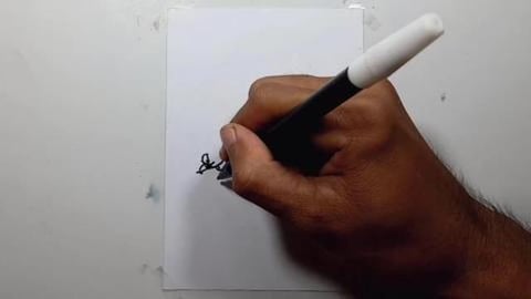 Drawing Grafiti Cartoon Manticore shorts