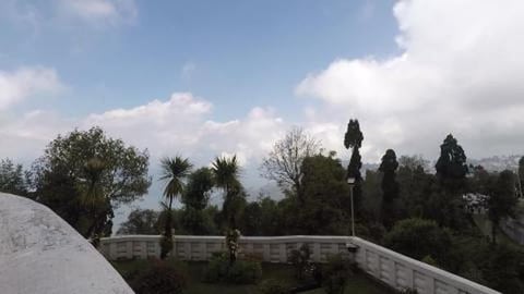 Outside View From Peace Pagoda | Darjeeling | West Bengal...