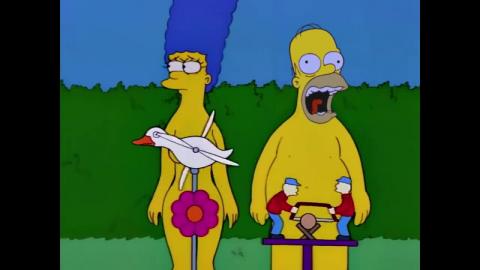 Homer Can't Satisfy Marge Anymore