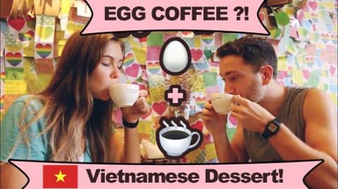 Egg Coffee? A Vietnamese Dessert!