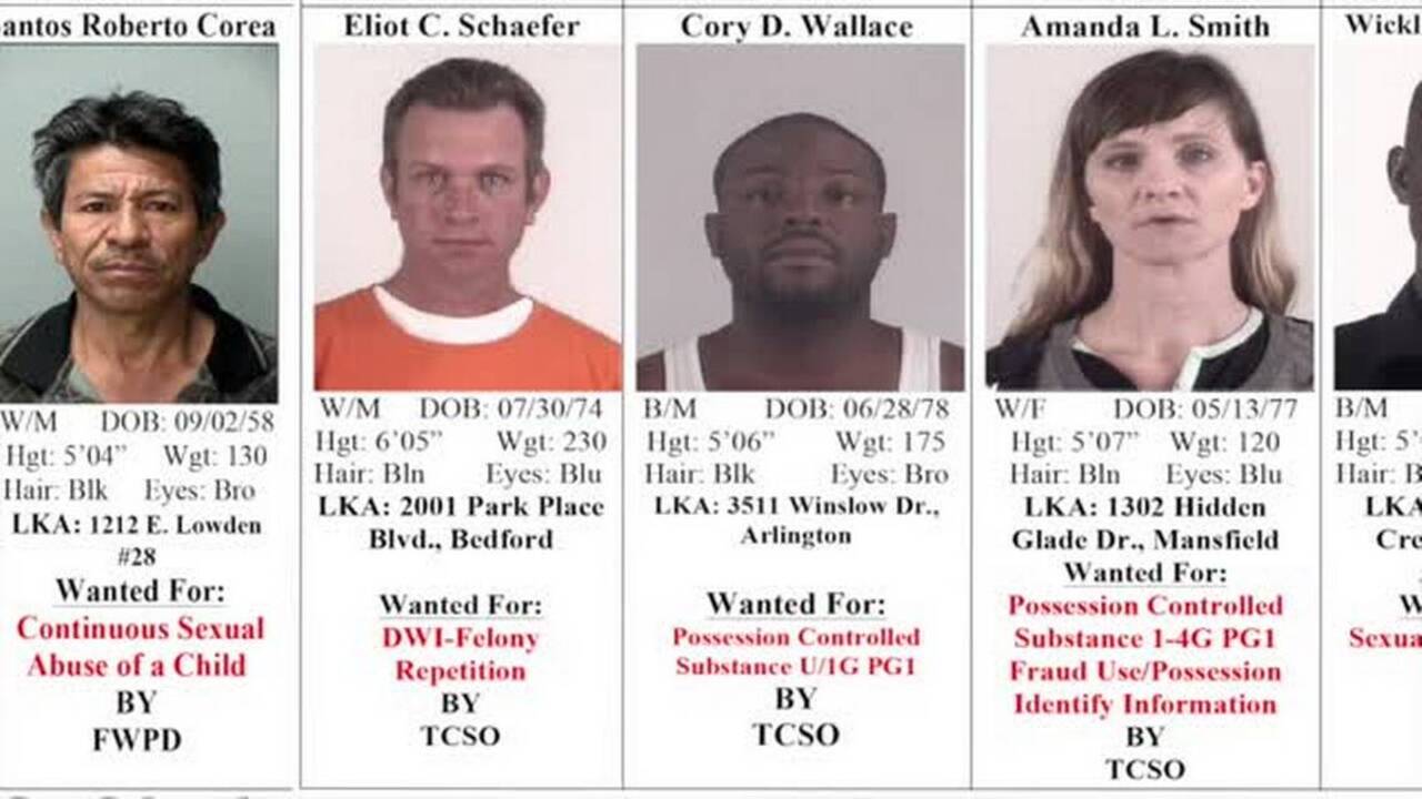 Tarrant County's 10 Most Wanted Criminals, March 29 Lexington Herald