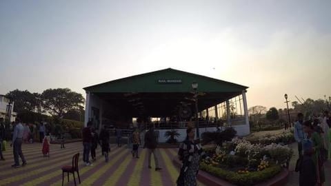 Howrah Rail Museum Courtyard | West Bengal