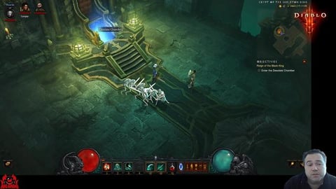 Diablo 3 Playthrough Necromancer // Act 1 Part 10 The Fal...