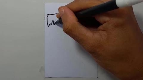 Drawing Grafiti Letter N V4 Shorts