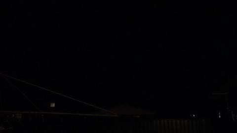 lots of lightning  in the distance