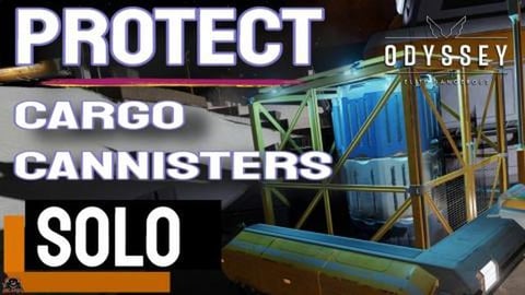 Protect Cargo Cannisters Misison SOLO // Elite Dangerous ...