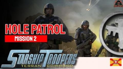 Hole patrol Mission 2 // Starship Troopers Terran Command...