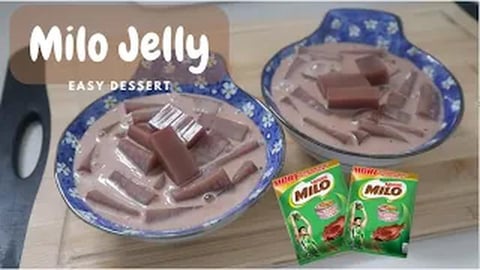 Milo Jelly _ How to make Milo Jelly _ Pinoy Recipe | Tast...