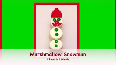 Marshmallow Snowman / Christmas Treats (shorts)