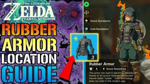 Zelda: Tears Of The Kingdom "Rubber Armor" Location Guide...