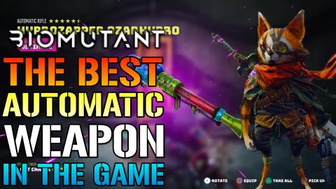 Biomutant: How To Get The BEST Auto RIFLE In The Game! Th...