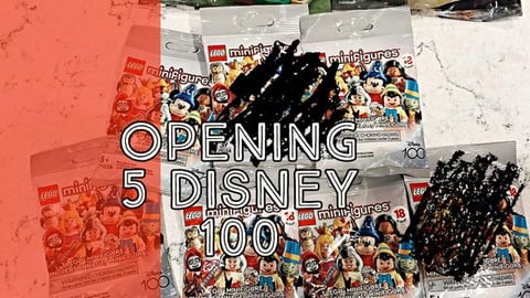 It is May 1st, So I must open Lego Disney 100 Years Colle...
