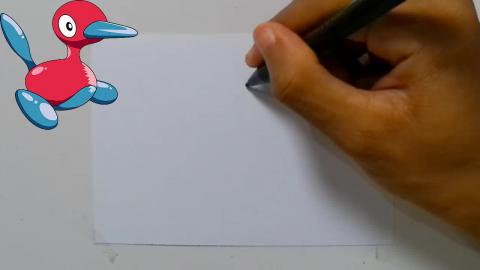 Drawing Pokemon Porygon 2