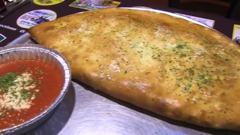 BIG Pizza Calzone Challenge in Vermont!