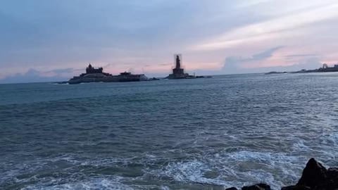 Vivekananda Rock Memorial From Kanyakumari Pier | Tamil N...