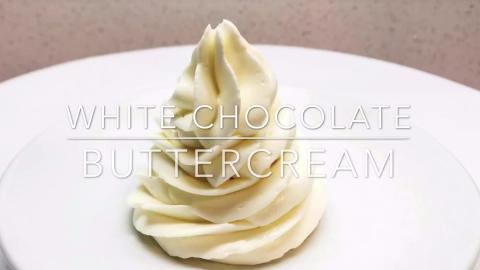 Heat Stable White Chocolate Buttercream