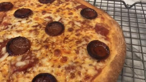 How to Make Homemade Pepperoni Pizza | RACK OF LAM