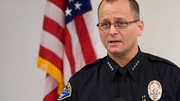 Capping ‘one tough year,’ Huntington Police Chief Handy steps down